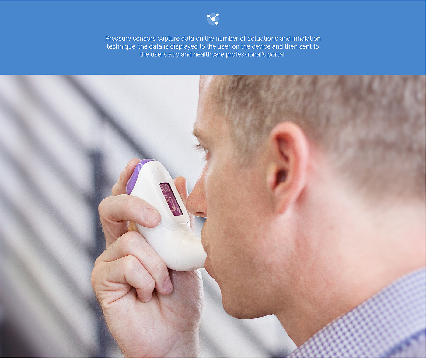 Visual interface，HP，Asthma management，Inhaler，Medical products，