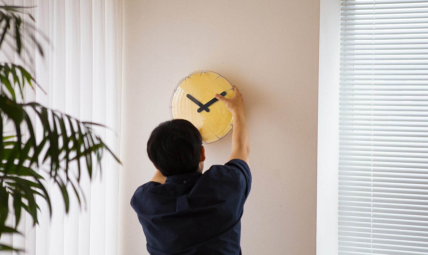 Wall clock，originality，air，beautiful，