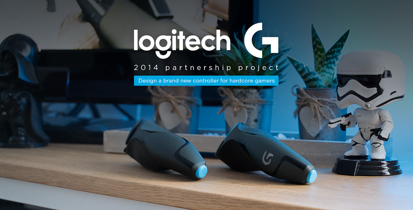 Logitech，Game handle，Ergonomic design，intelligence，