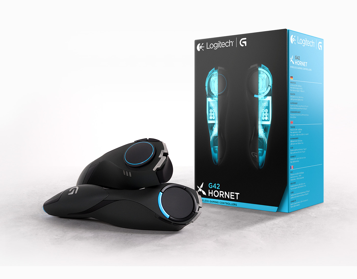 Logitech，Game handle，Ergonomic design，intelligence，