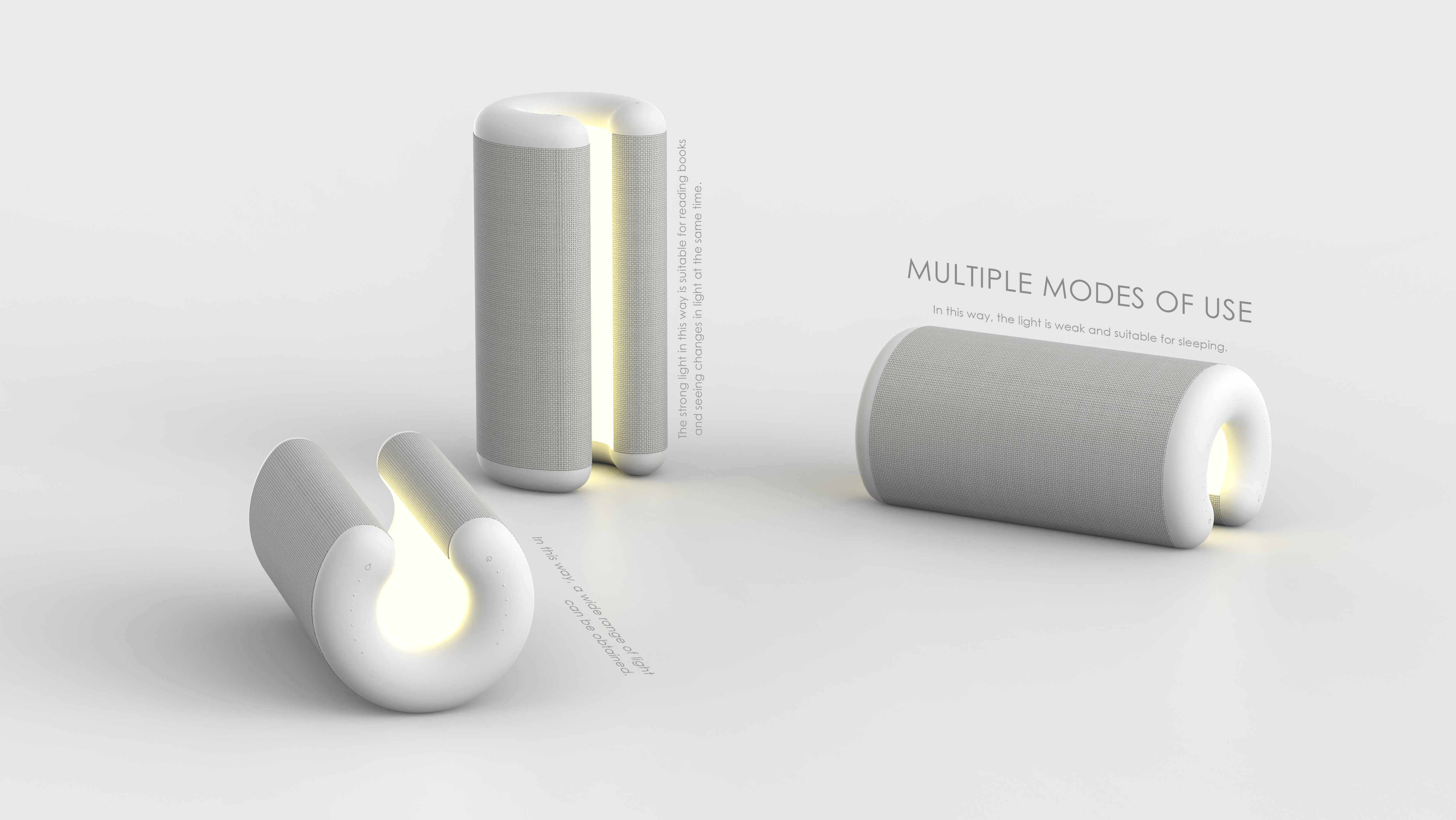 Home Furnishing，Speaker lamp，cure，intelligence，Emotionalization，