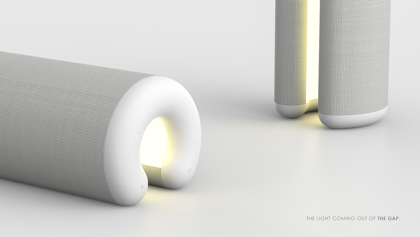 Home Furnishing，Speaker lamp，cure，intelligence，Emotionalization，