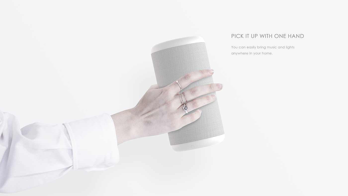 Home Furnishing，Speaker lamp，cure，intelligence，Emotionalization，