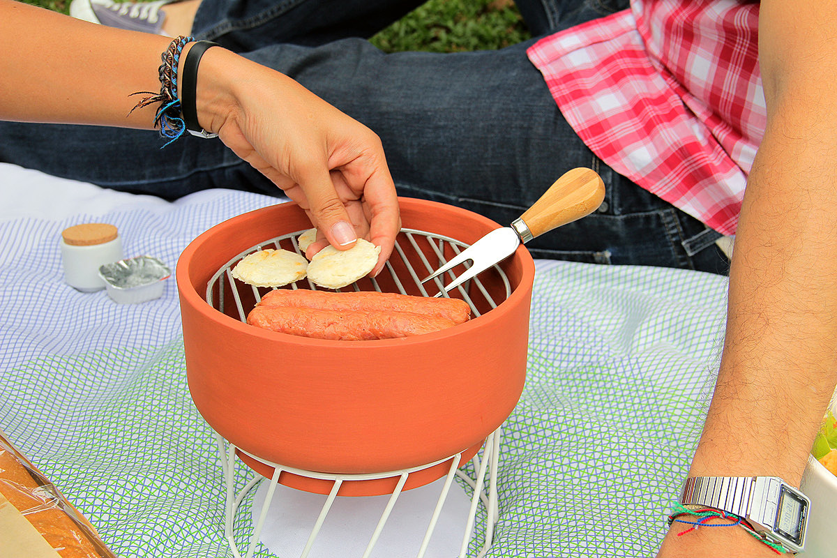 Lunch box，picnic，barbecue，Portable，