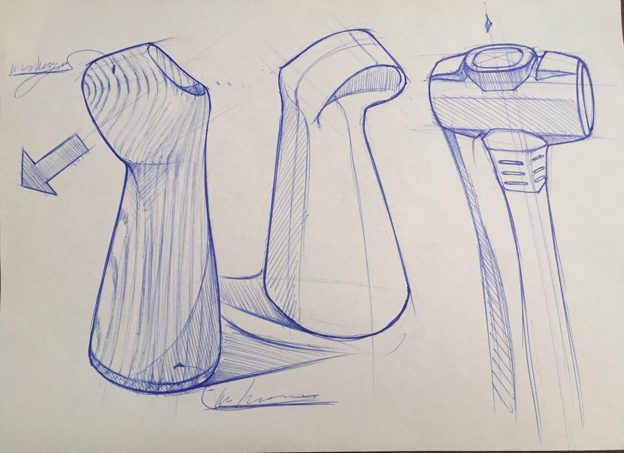 Hand drawn，sketch，punch the clock，