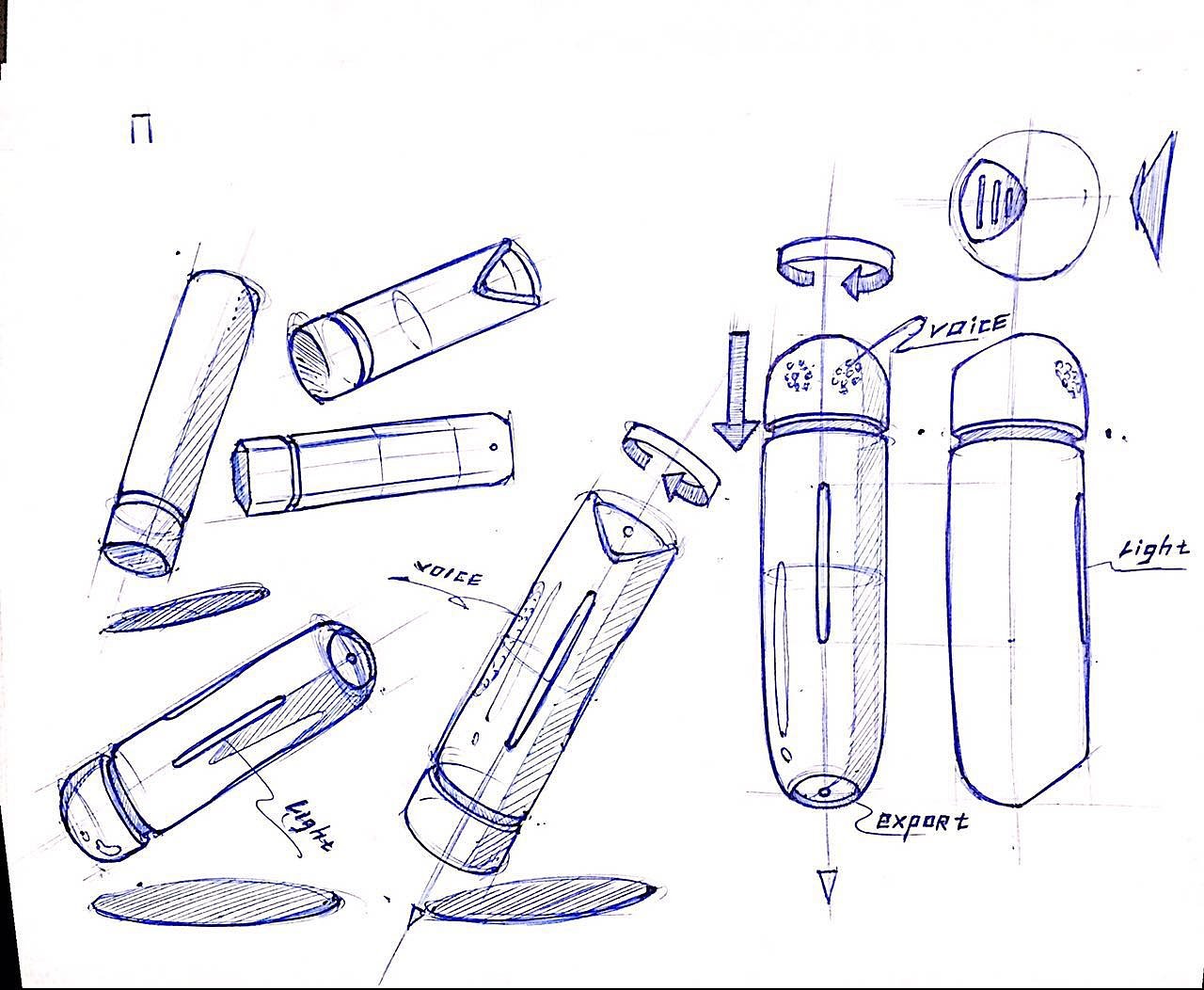 Hand drawn，sketch，punch the clock，