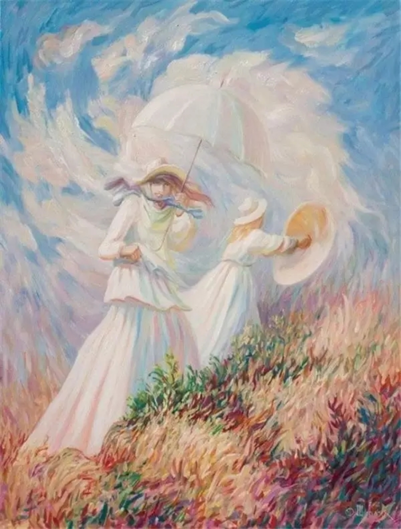 画中画 他的一张画能看出好几幅画的效果 超值 普象网