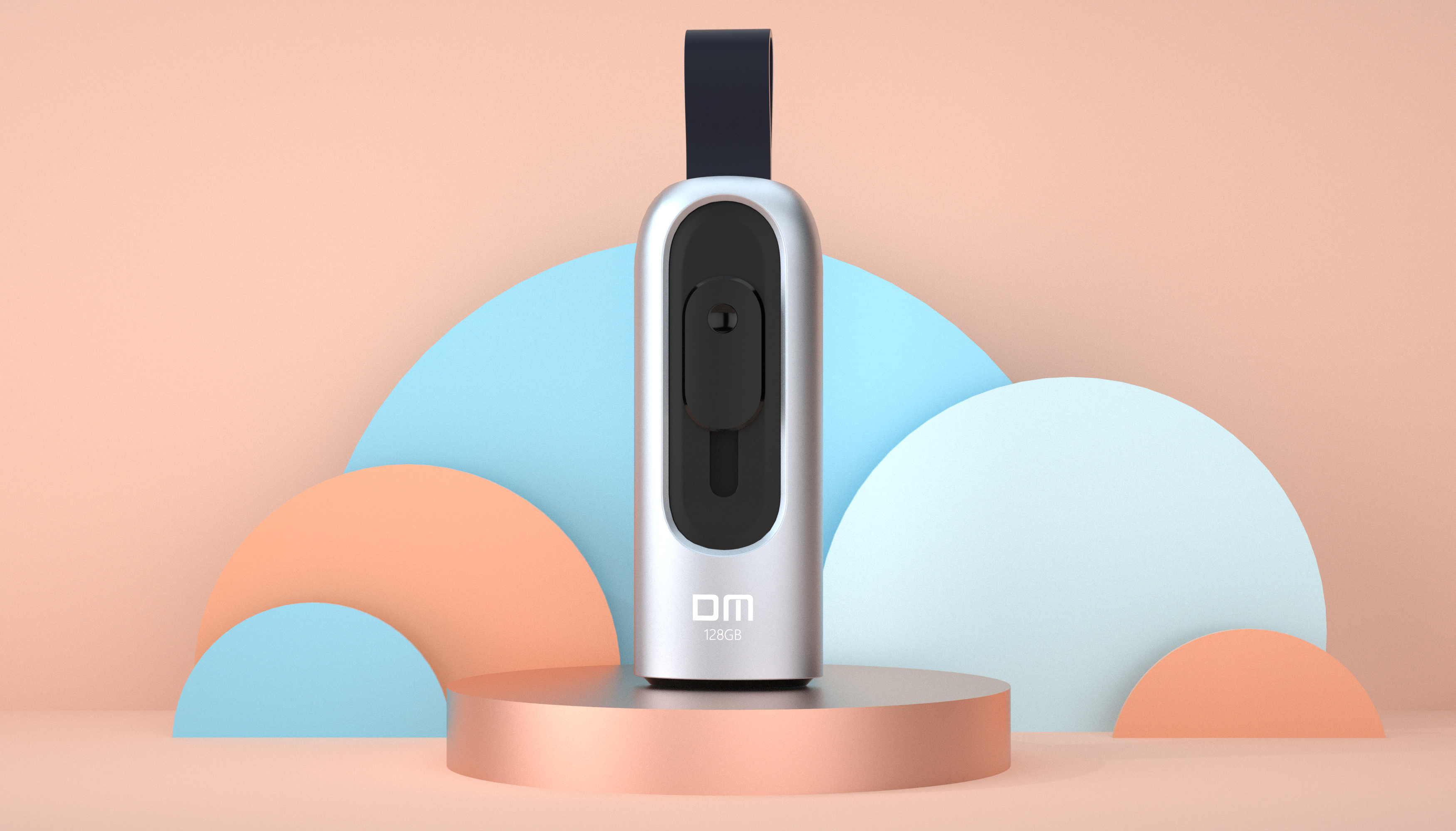 USB drive，storage，runway，ring，