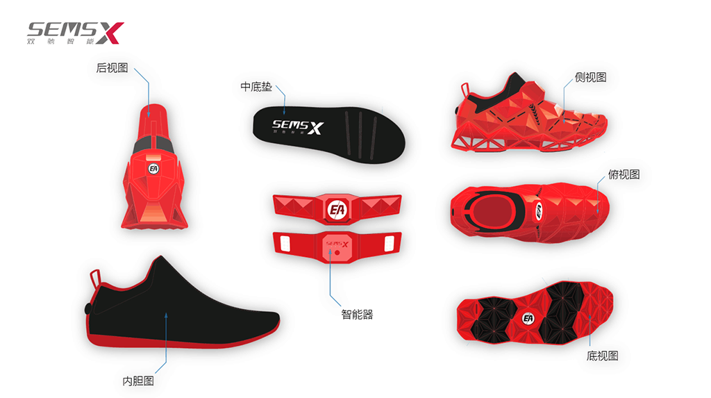 science and technology，intelligence，Shoes，Red dot award，