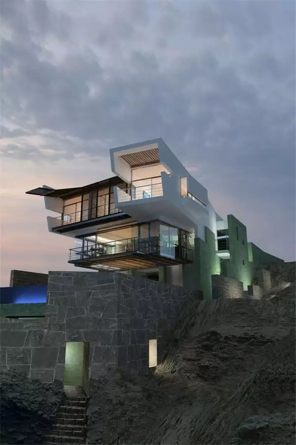 Architecture，residence，suspension，Design，