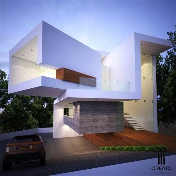 Architecture，residence，suspension，Design，