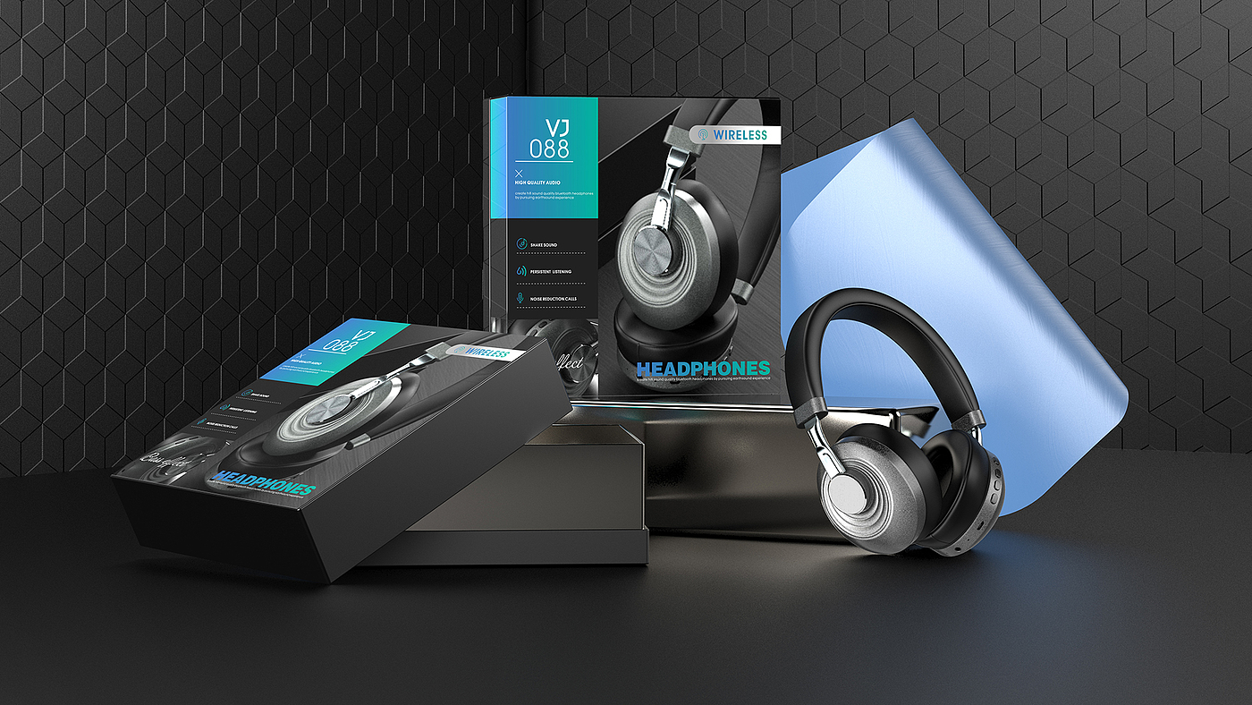 Digital appliances，3C digital，Series electronic packaging，Earphone packaging，electronic product，Mobile Accessories，Headphones，Bluetooth headset，