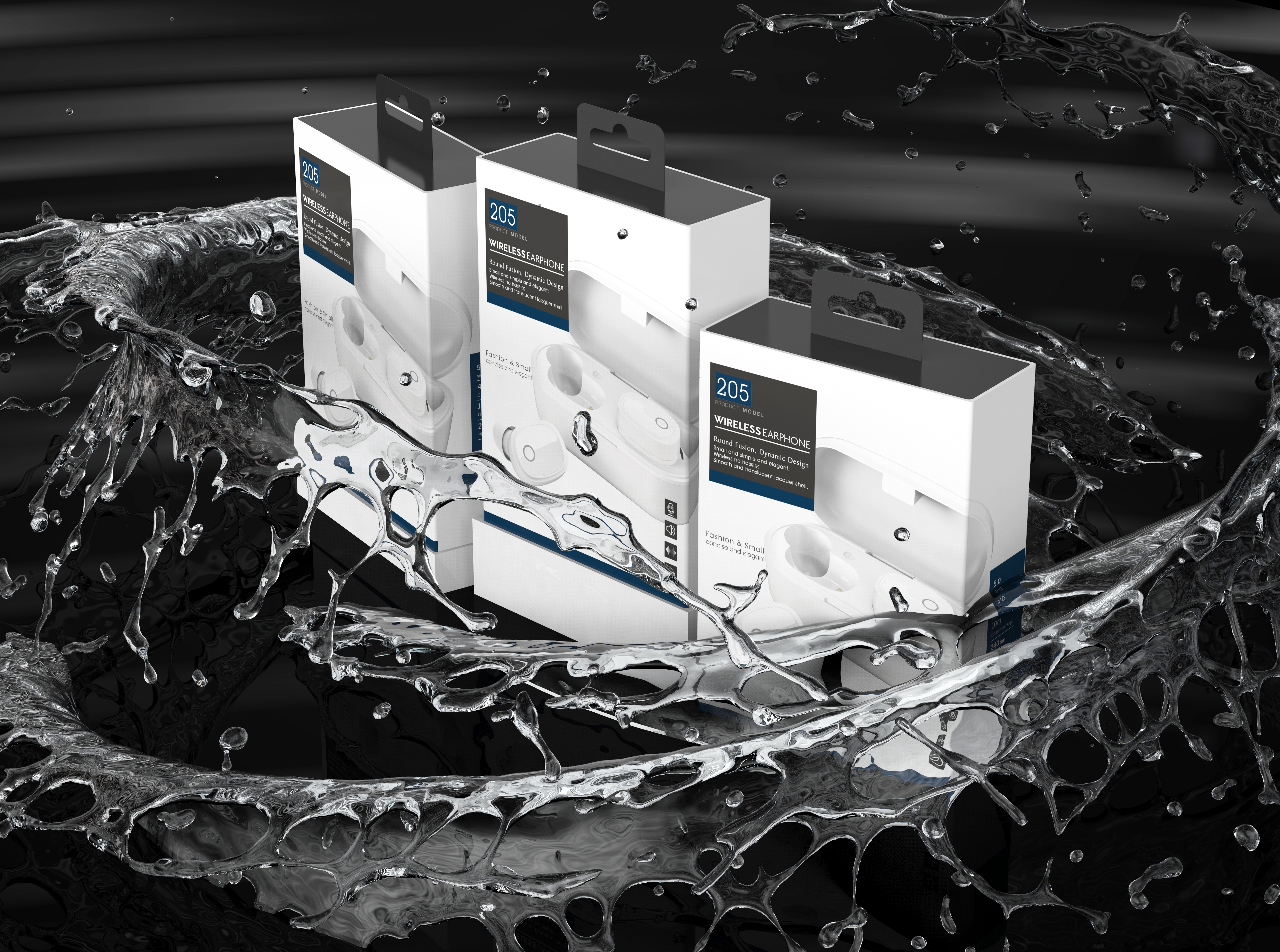 Digital appliances，3C digital，Series electronic packaging，Earphone packaging，electronic product，Mobile Accessories，Headphones，Bluetooth headset，