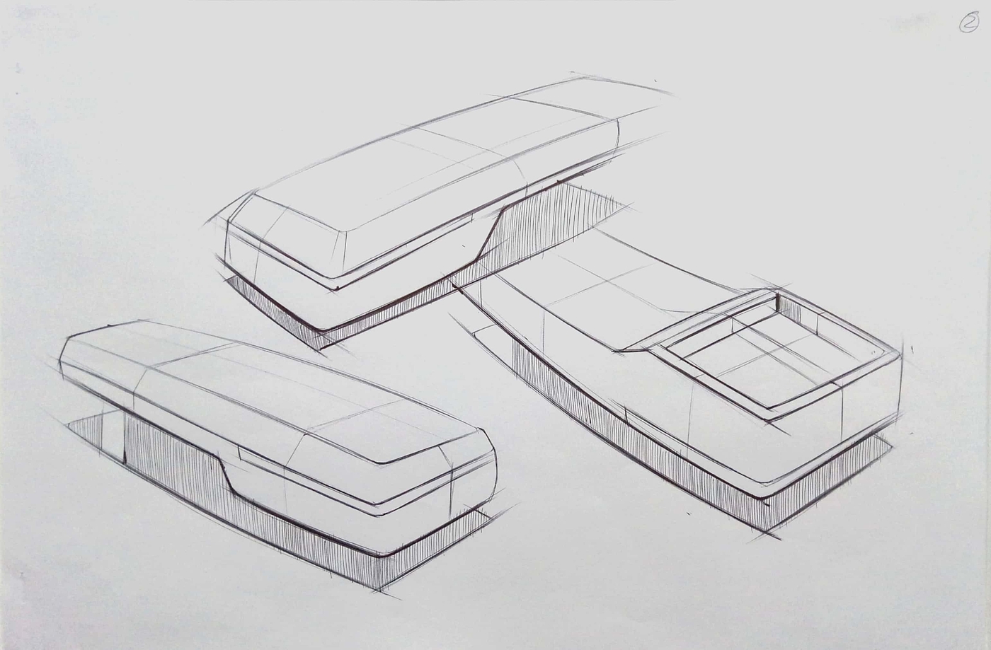 A junior product design student，
