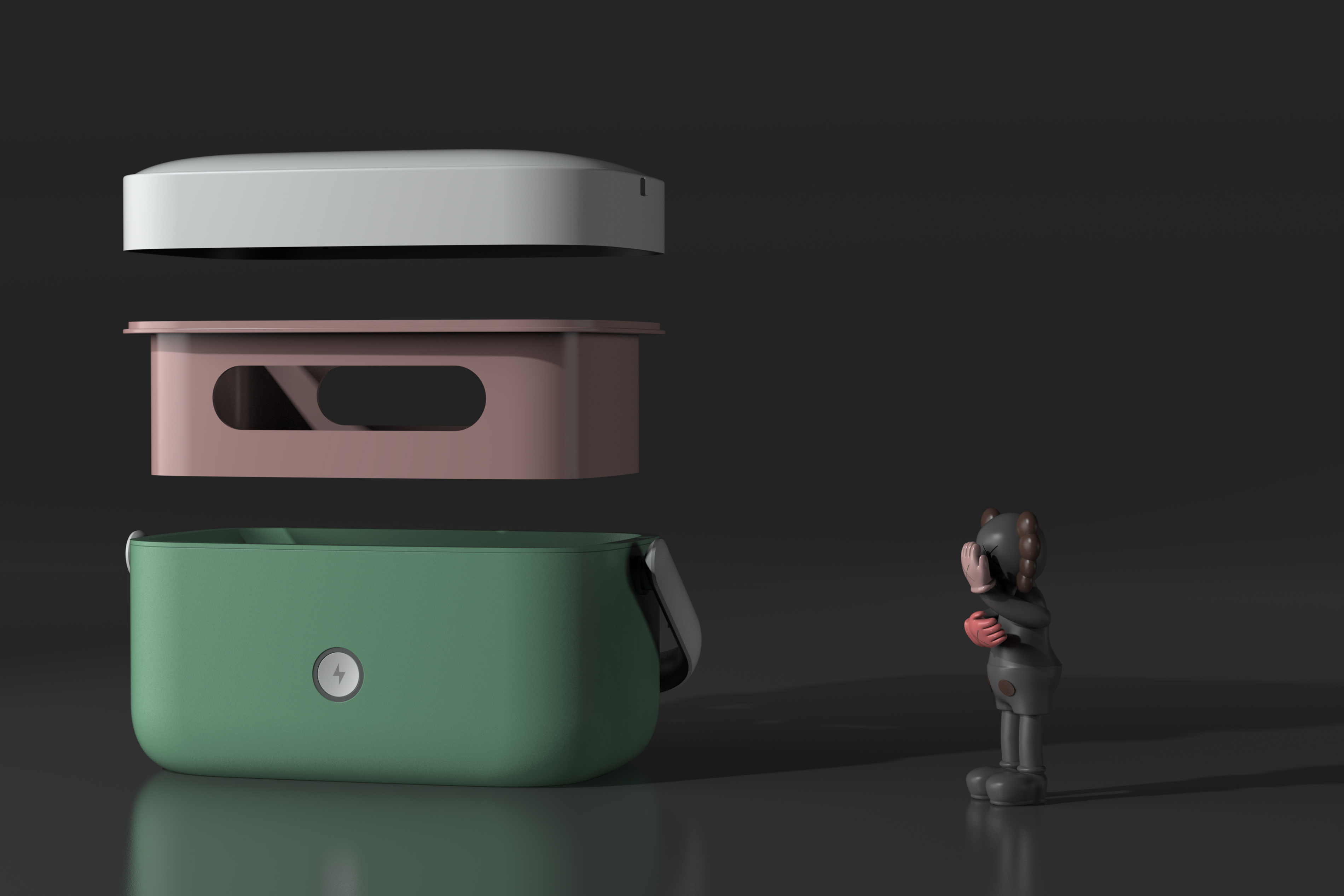 small home appliances，Steam lunch box，