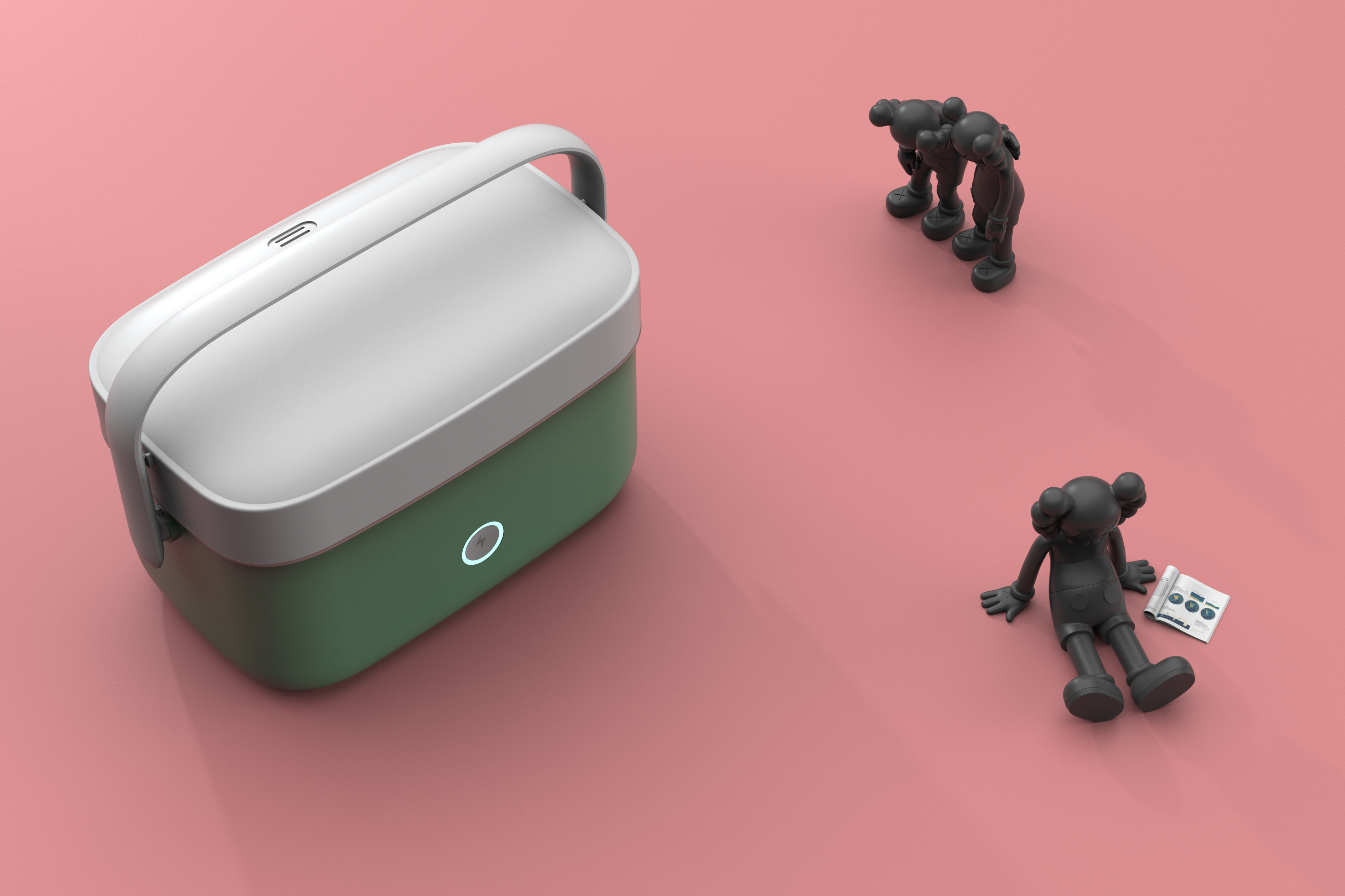 small home appliances，Steam lunch box，