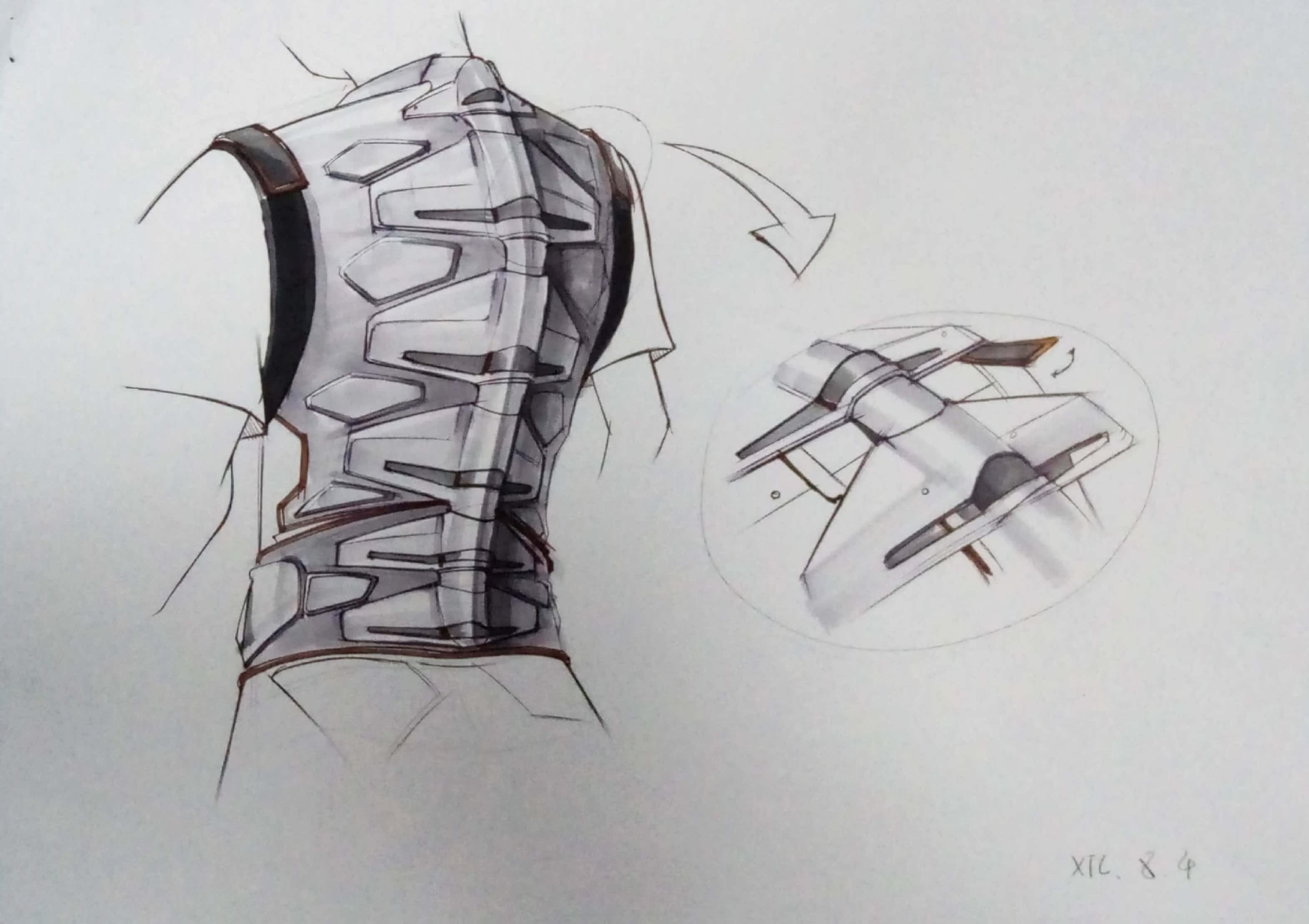 A junior product design student，