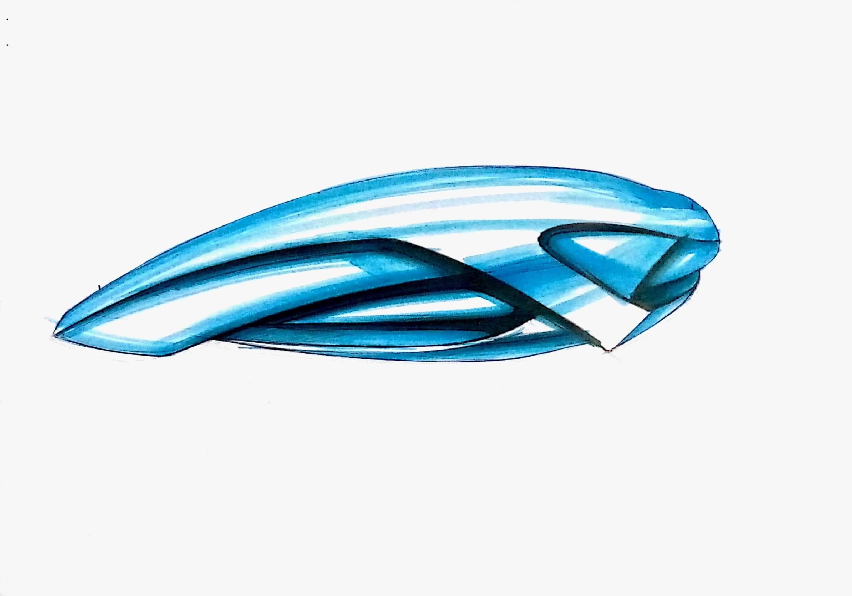 A junior product design student，