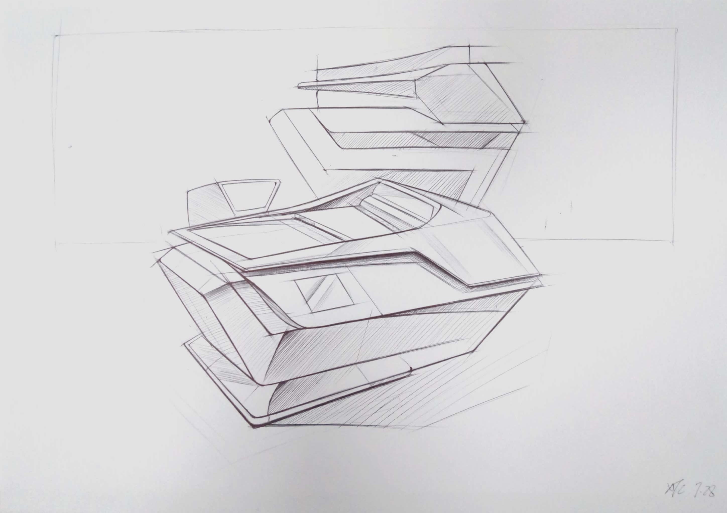 A junior product design student，