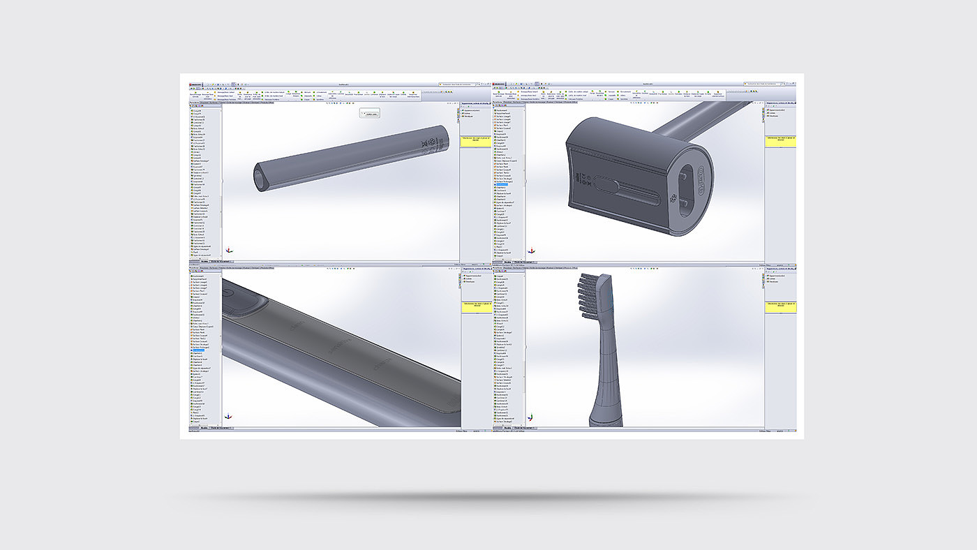 电动牙刷，智能，概念设计，法国，