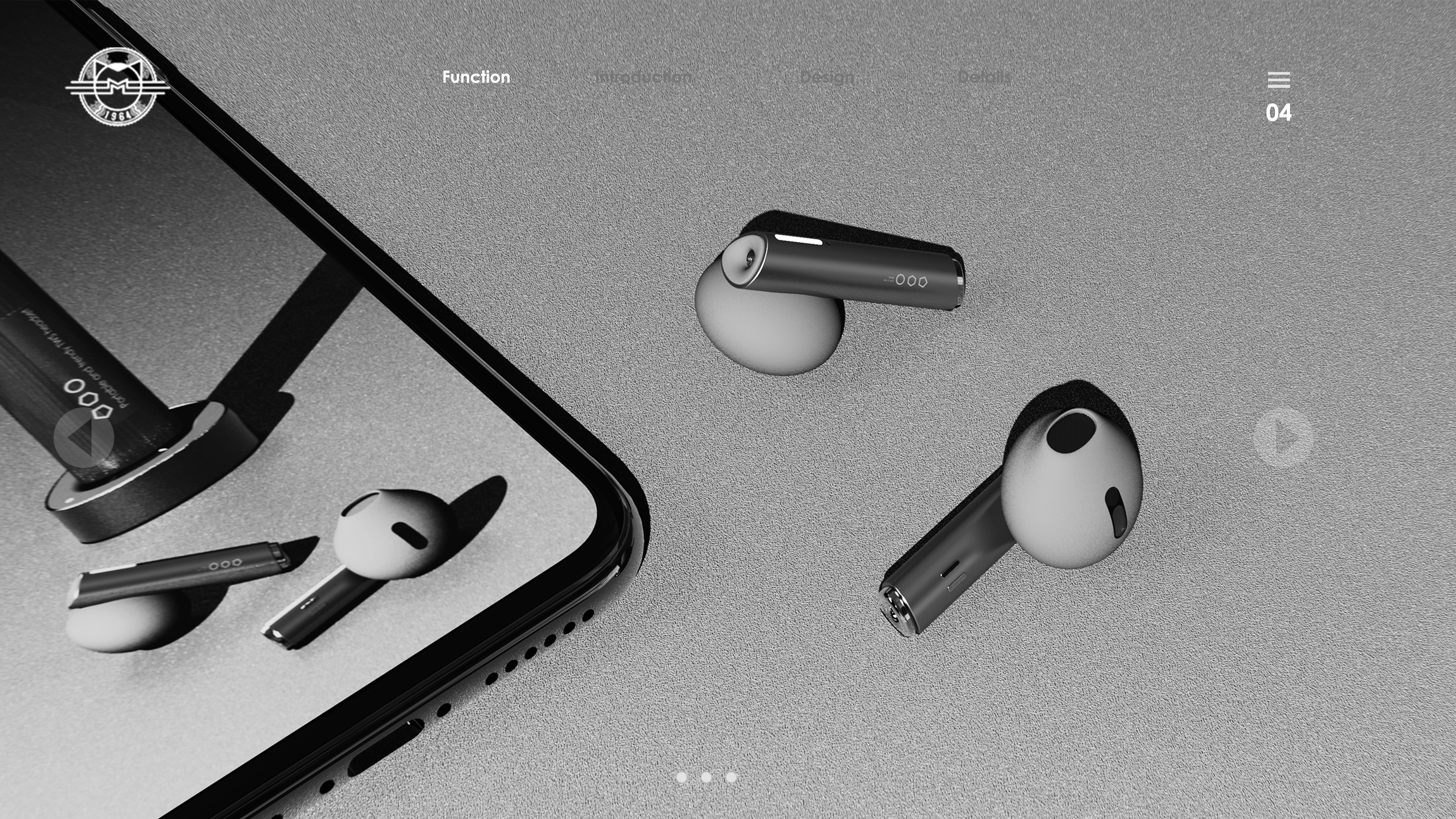 fashion，headset，tws，Wireless headset，intelligence，Portable，trend，science and technology，