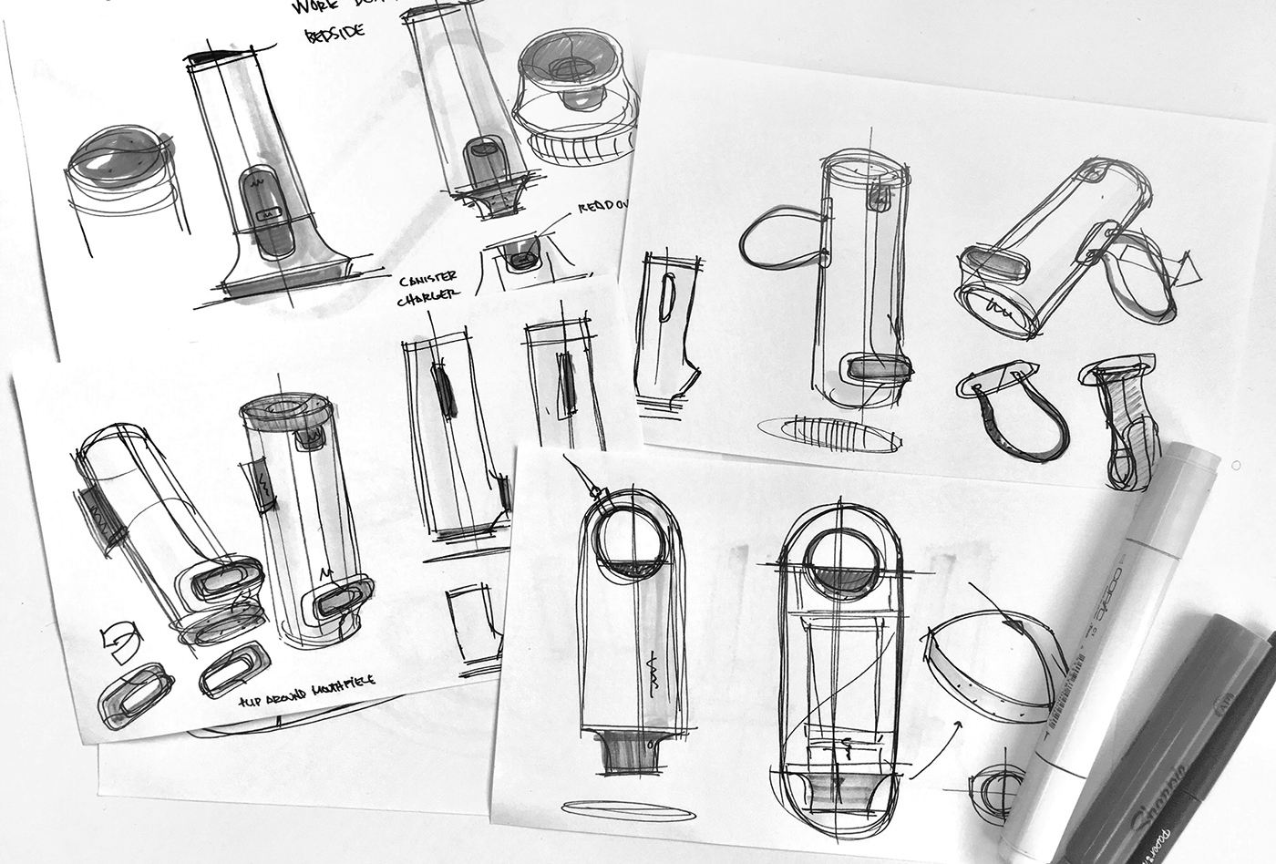 Minimalist，Leisure，Medical products，Inhaler，Button switch，