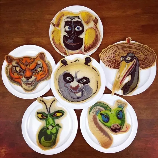 grilled savory crepe，a literary creation，painting，Art，