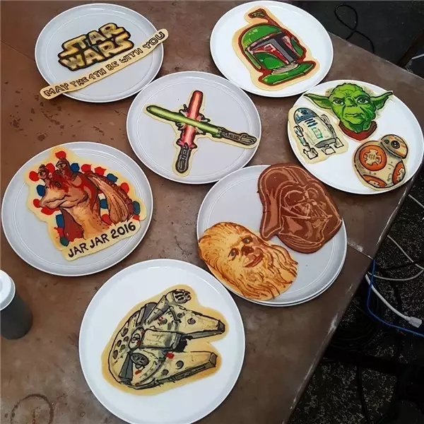 grilled savory crepe，a literary creation，painting，Art，