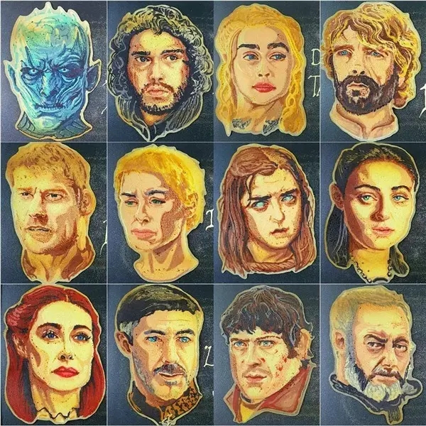 grilled savory crepe，a literary creation，painting，Art，