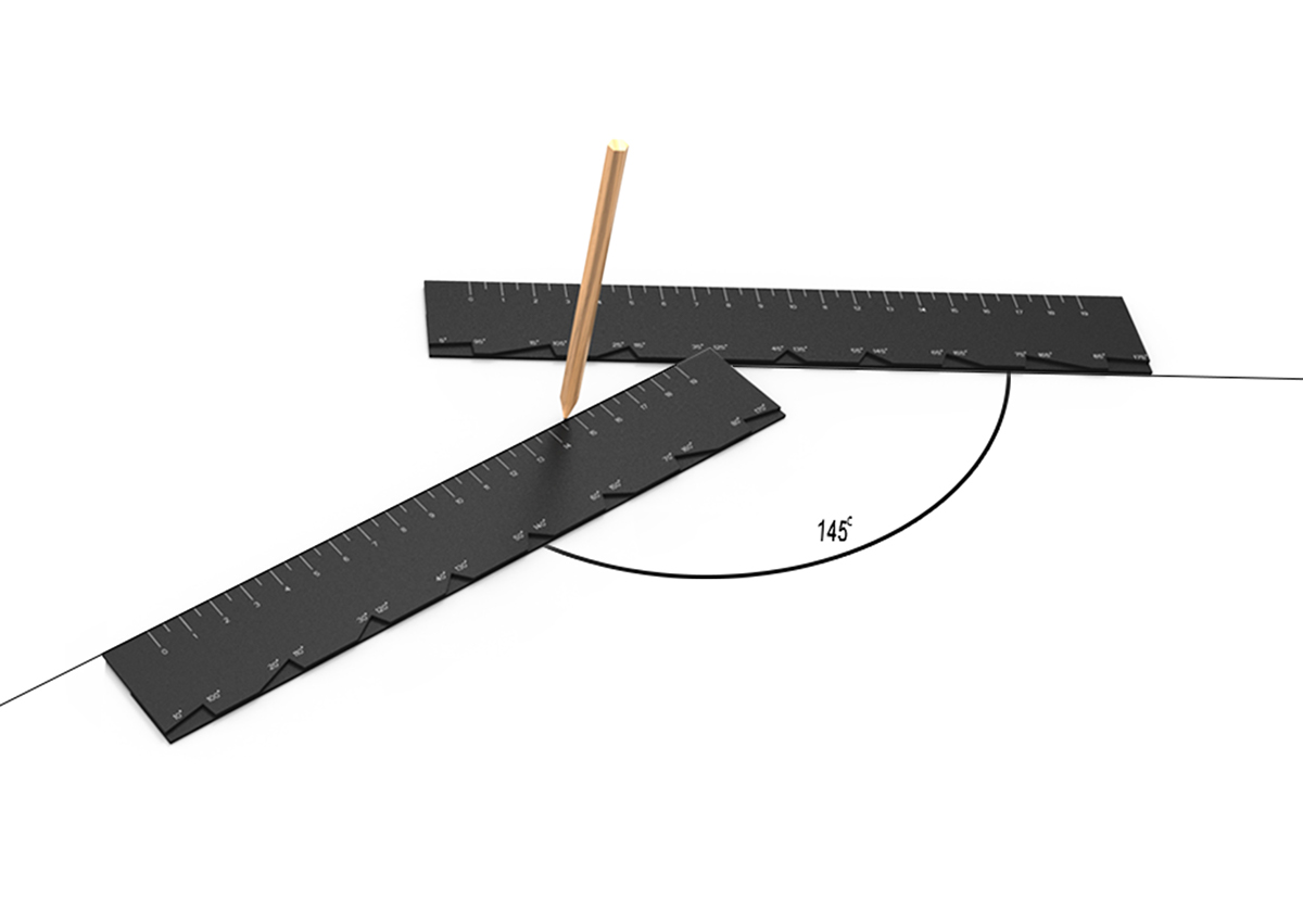 ruler，angle，standard，