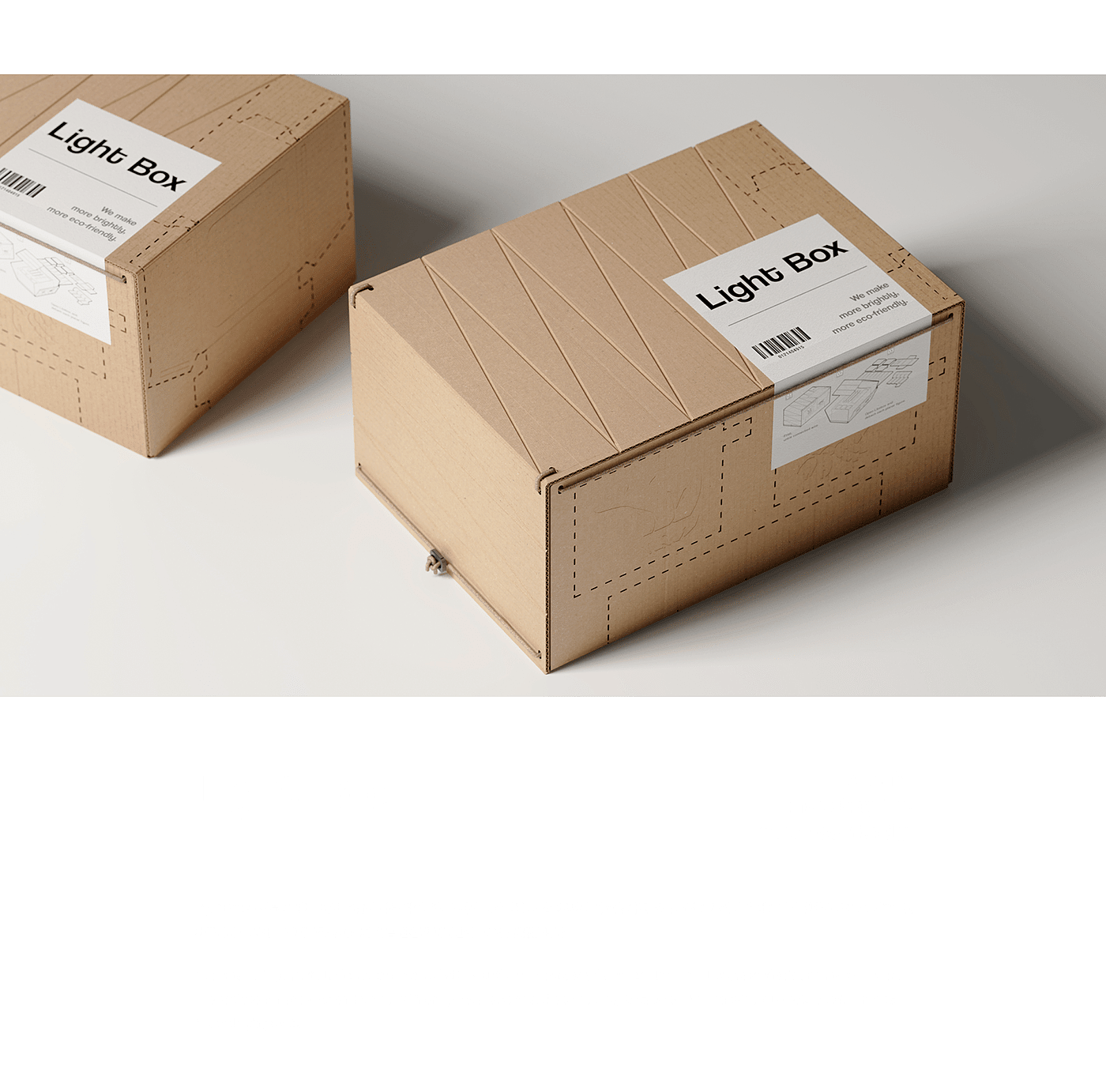 Light Box，灯具，模块化，环保，