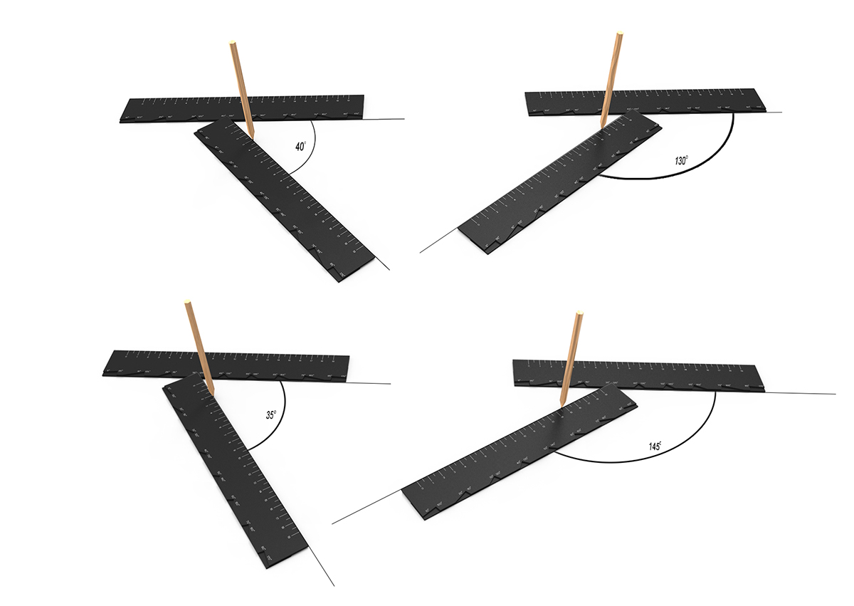 ruler，angle，standard，