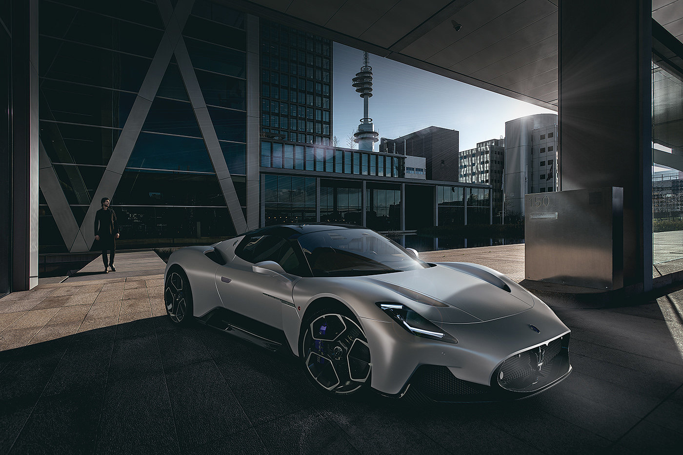 Maserati，MC20，automobile，cgi，