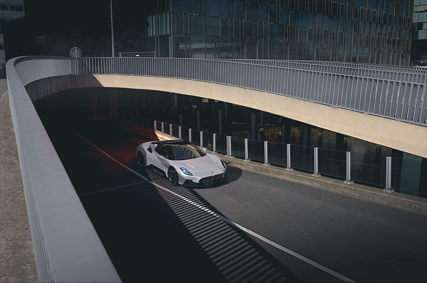 Maserati，MC20，automobile，cgi，