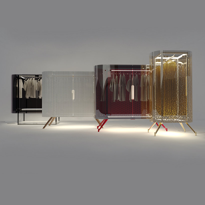wardrobe，transparent，Acrylic，