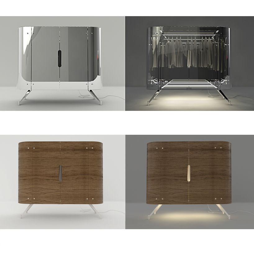 wardrobe，transparent，Acrylic，