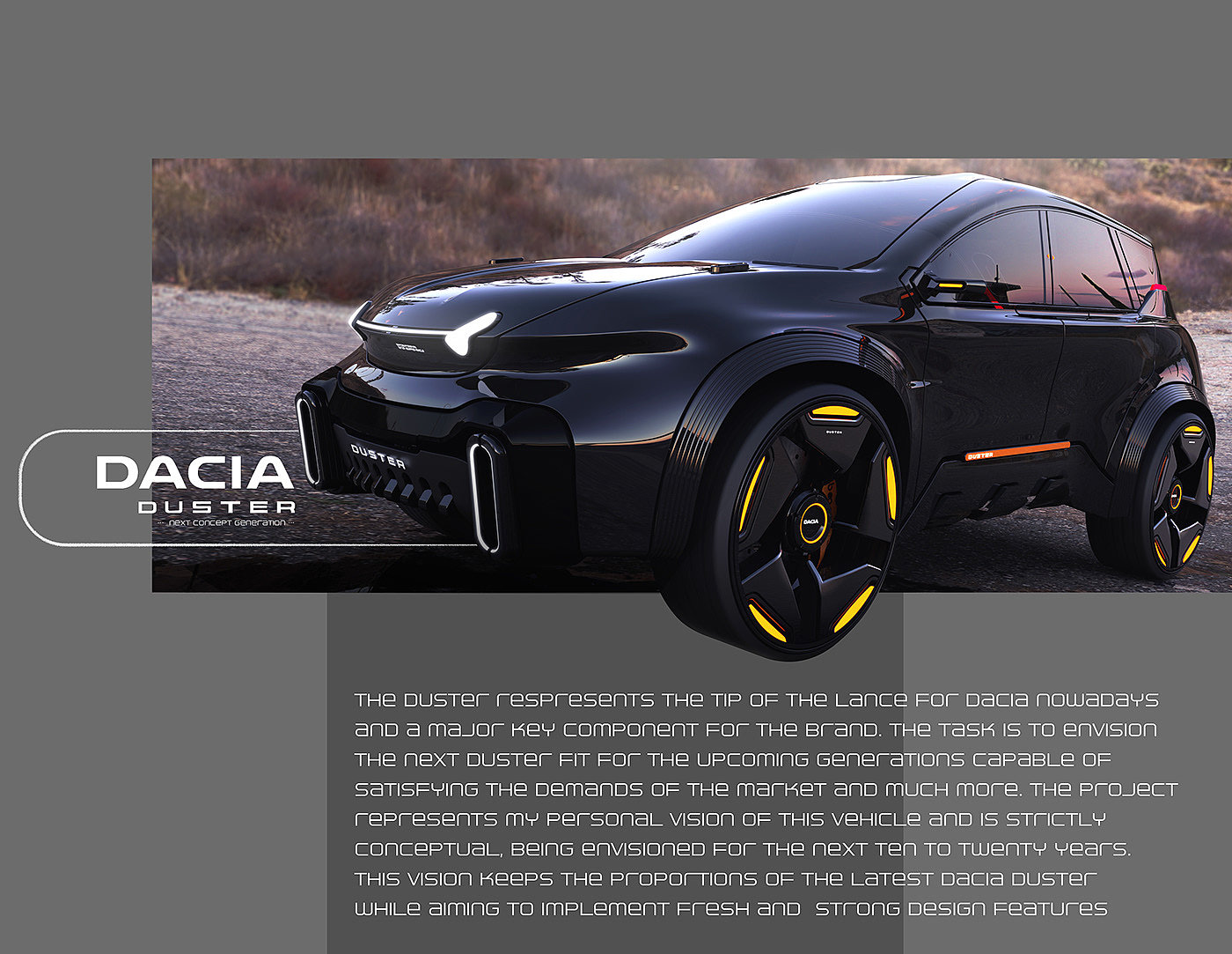 automobile，vehicle，conceptual design，Duster，