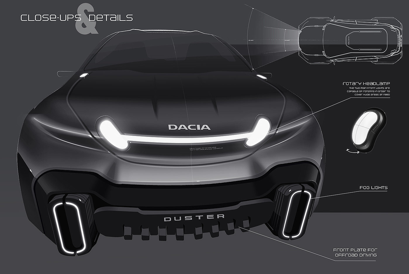 automobile，vehicle，conceptual design，Duster，