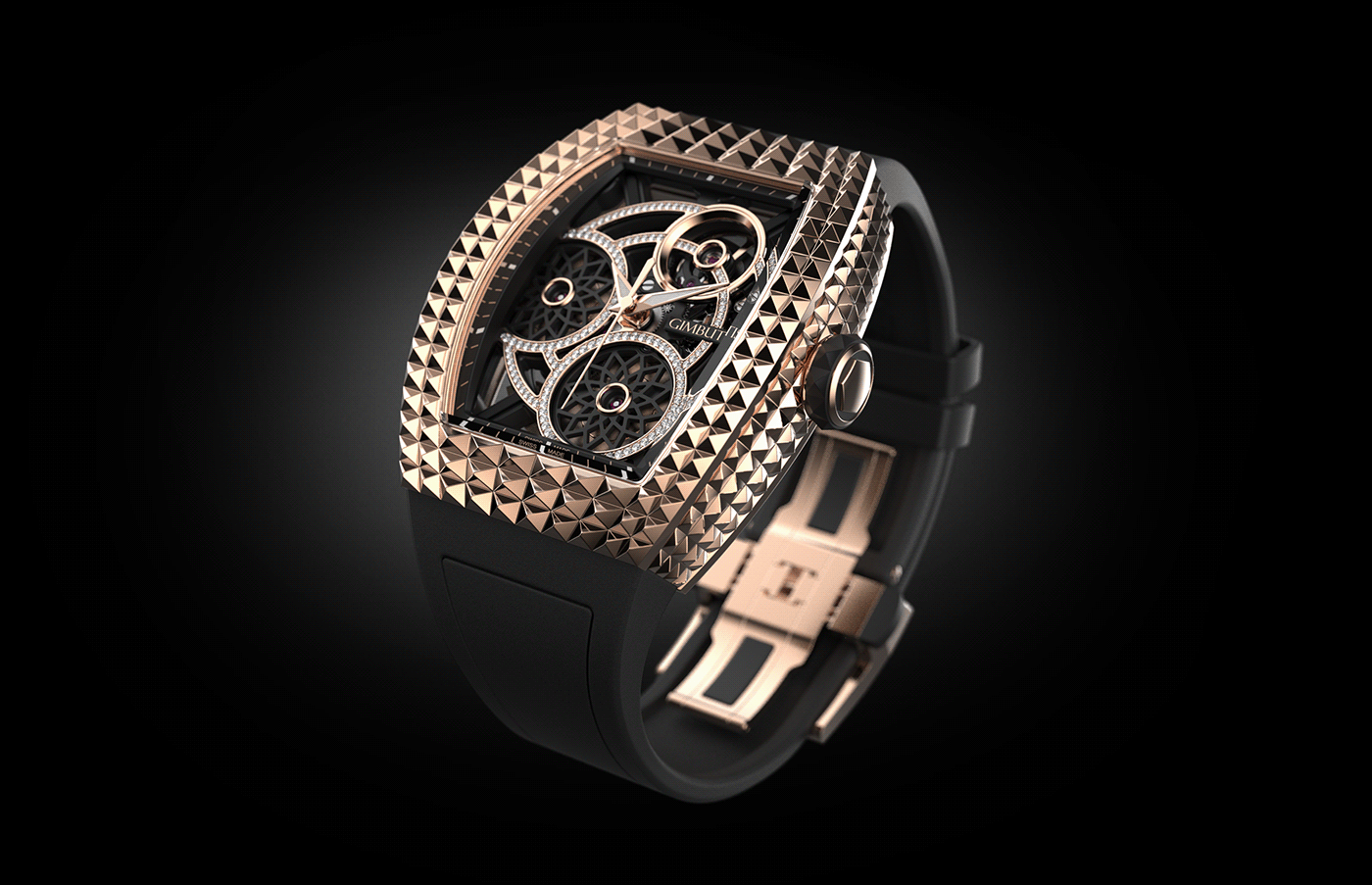 Wrist watch，luxury goods，GIMBUTIS SKELETON，clocks and watches，