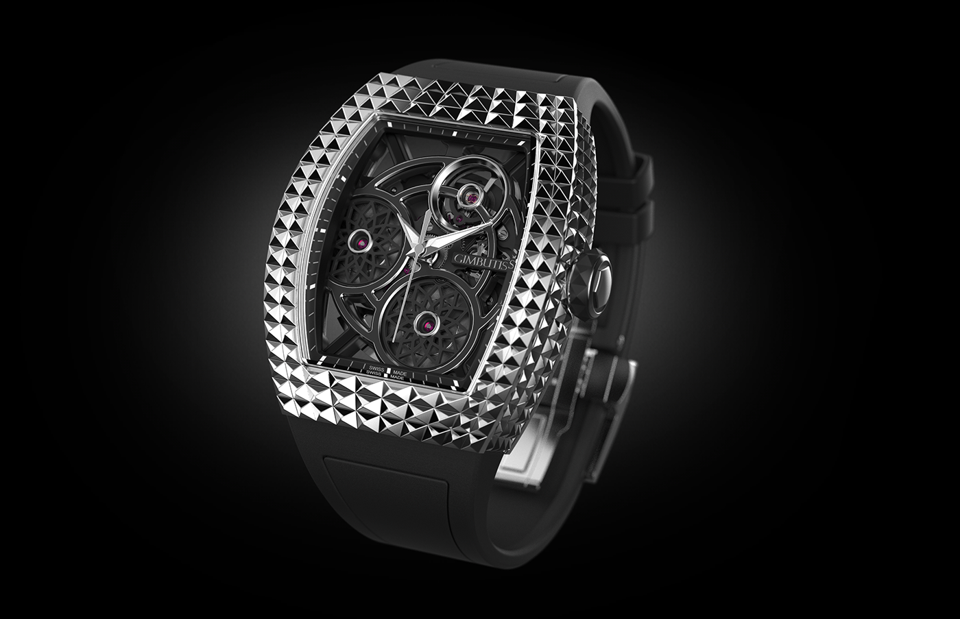 Wrist watch，luxury goods，GIMBUTIS SKELETON，clocks and watches，