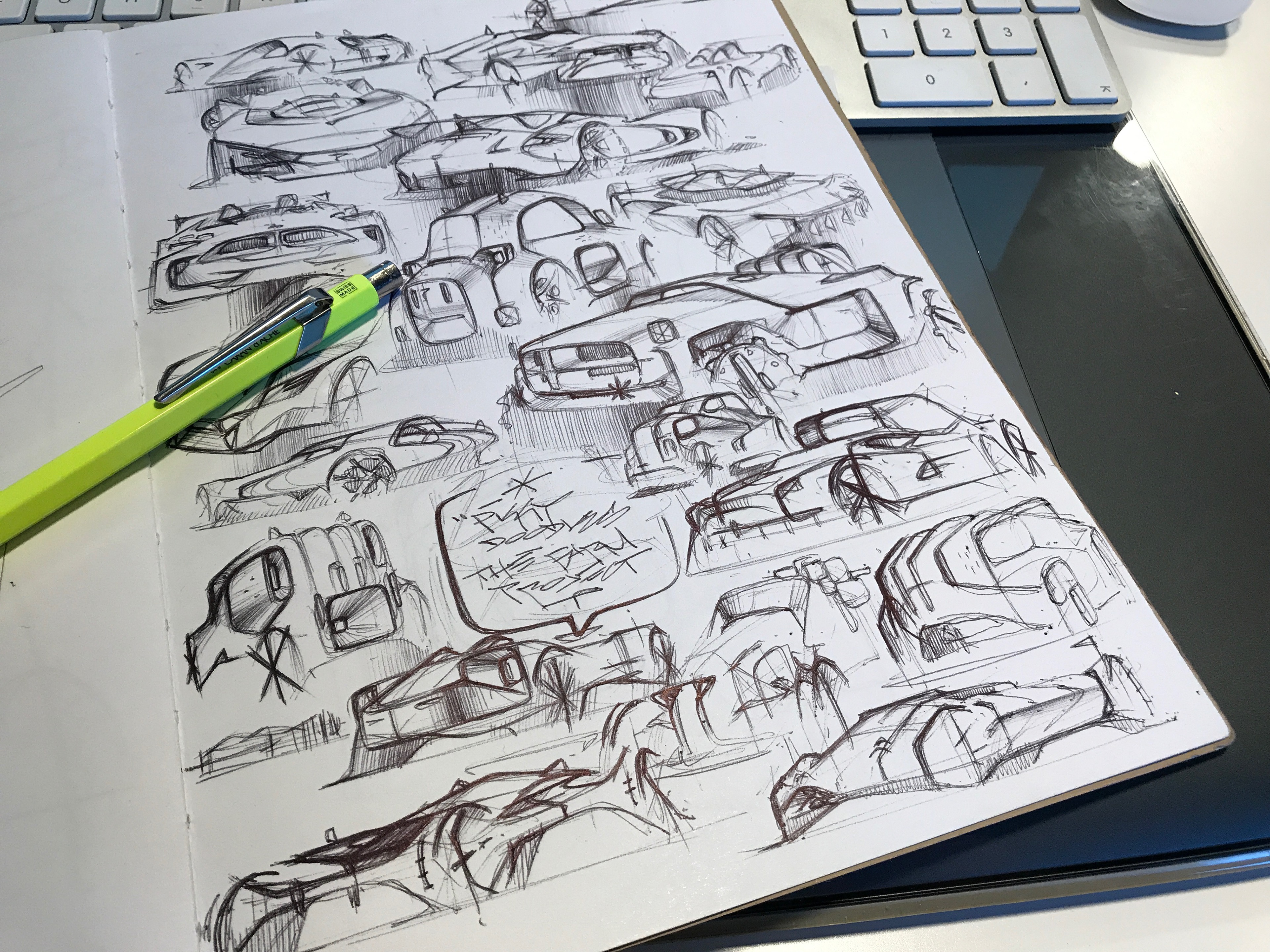 Hand drawn，illustrated book，Sketch，