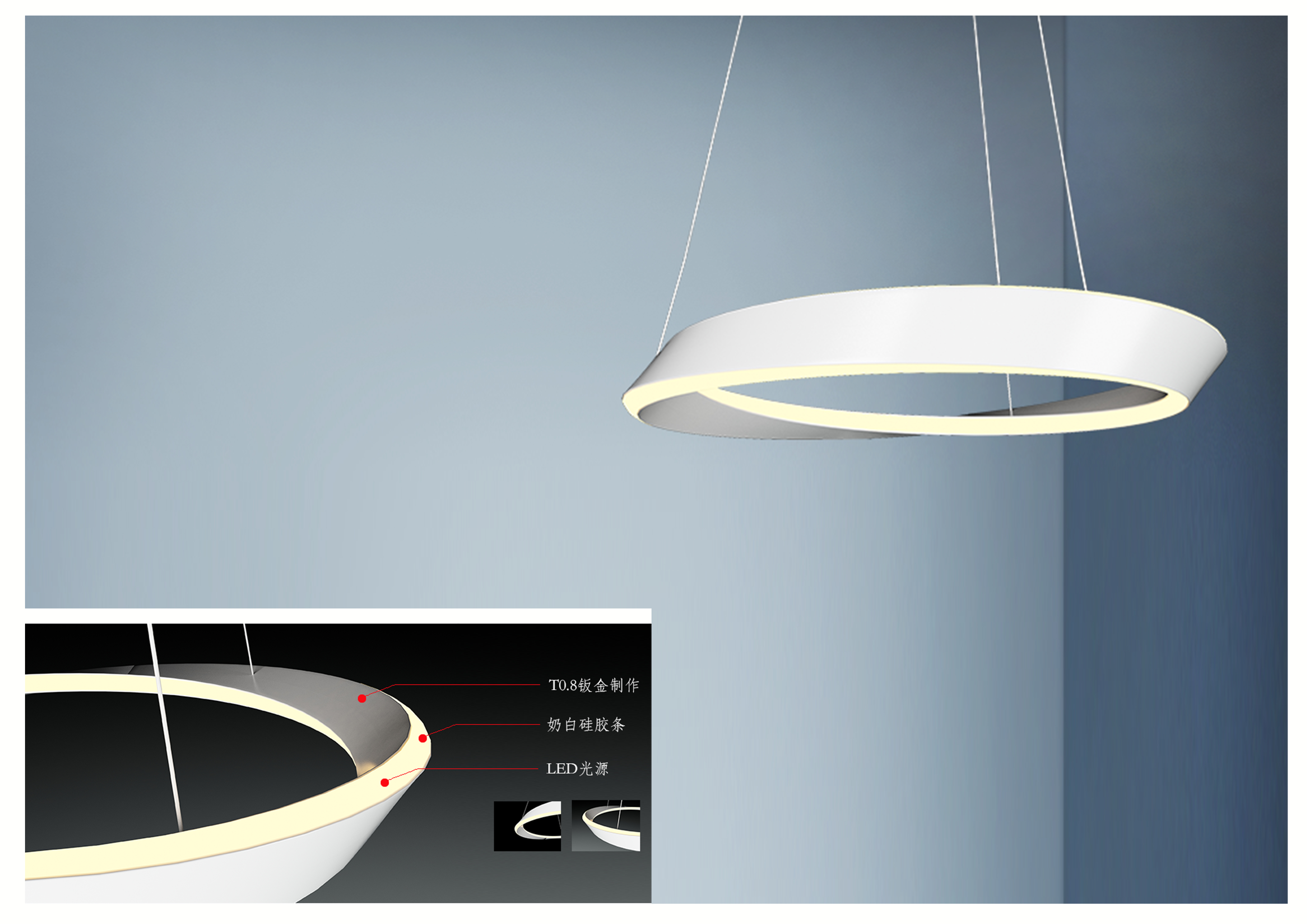 Make a lamp belonging to China，