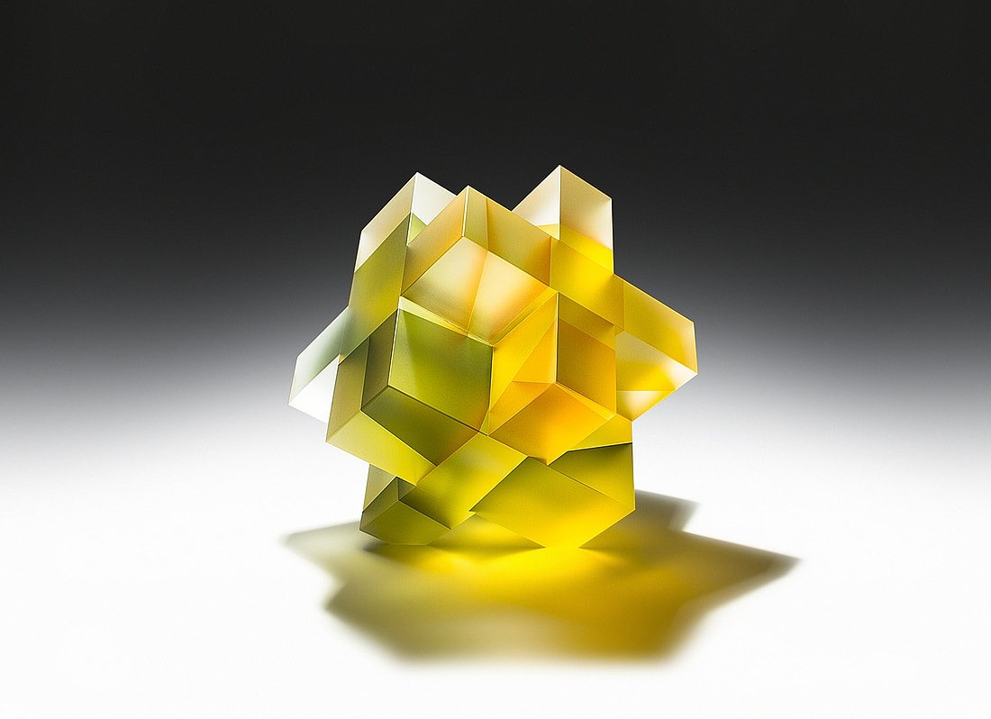 Sculpture，geometry，Light and shadow，