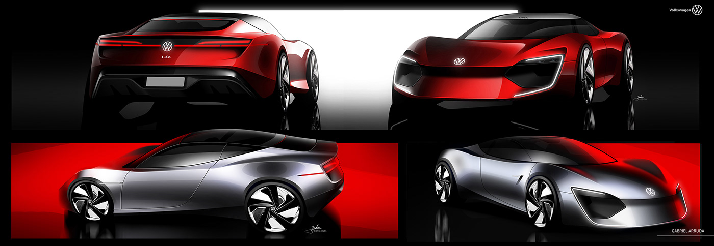 automobile，public，Hand drawn，