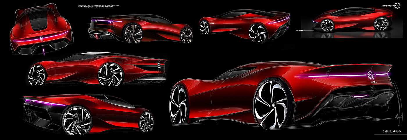 automobile，public，Hand drawn，