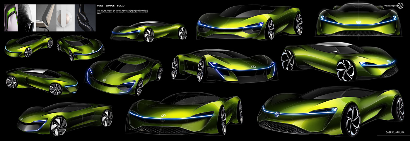 automobile，public，Hand drawn，