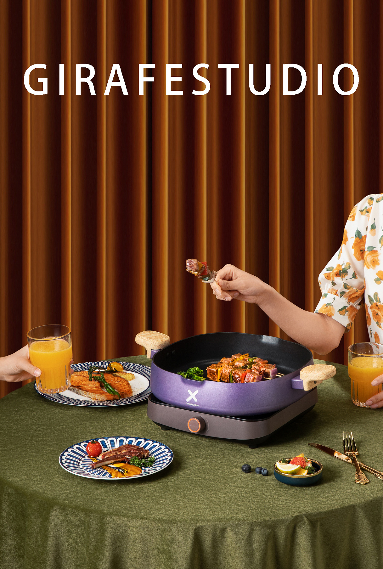 Frying pan，Soup pot，The milk pot，Wok，Cooking King，Set of tied pot，Small yellow duck series，cookware，