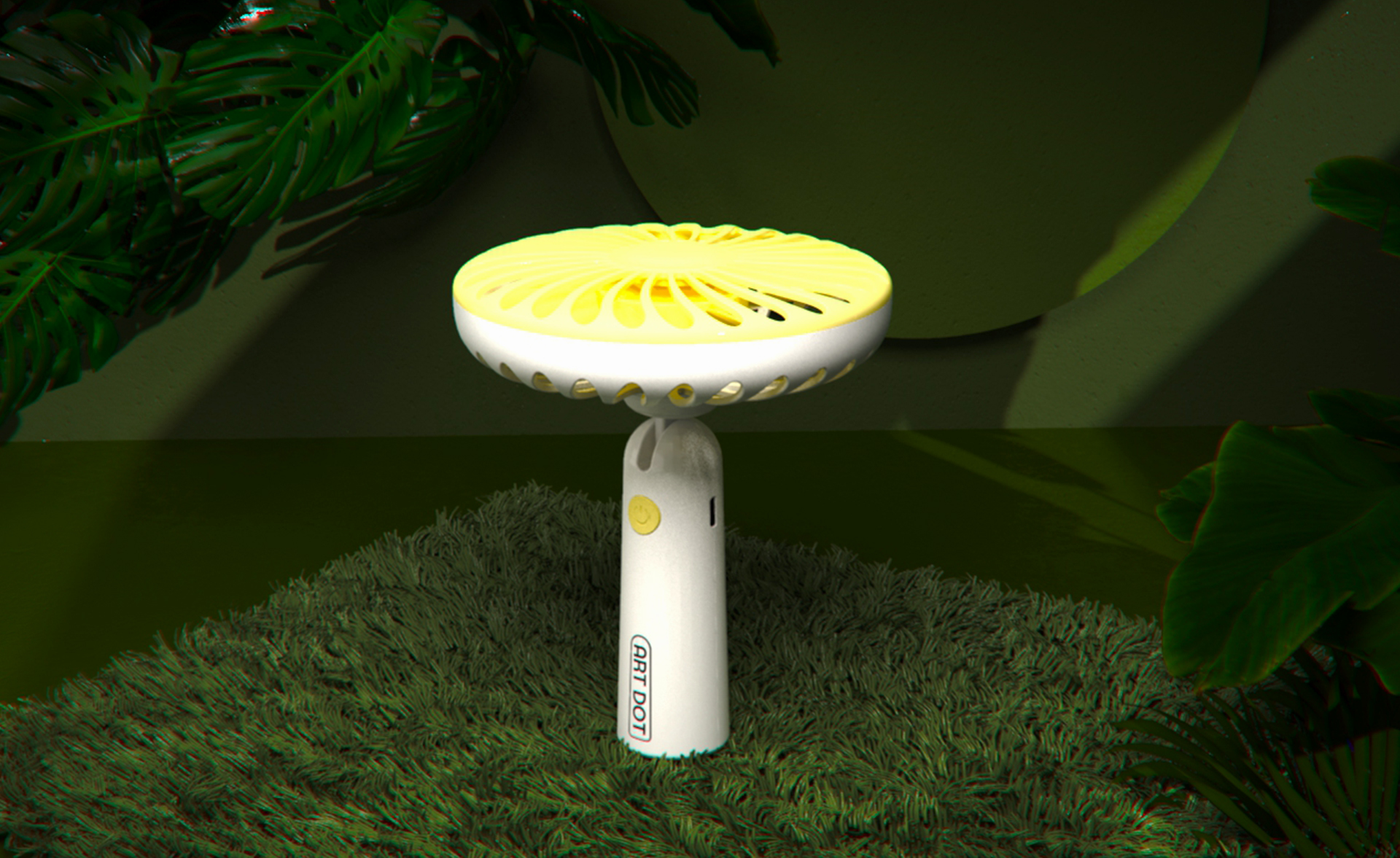 Small fan，Fan，Sunflower，Household products，product design，