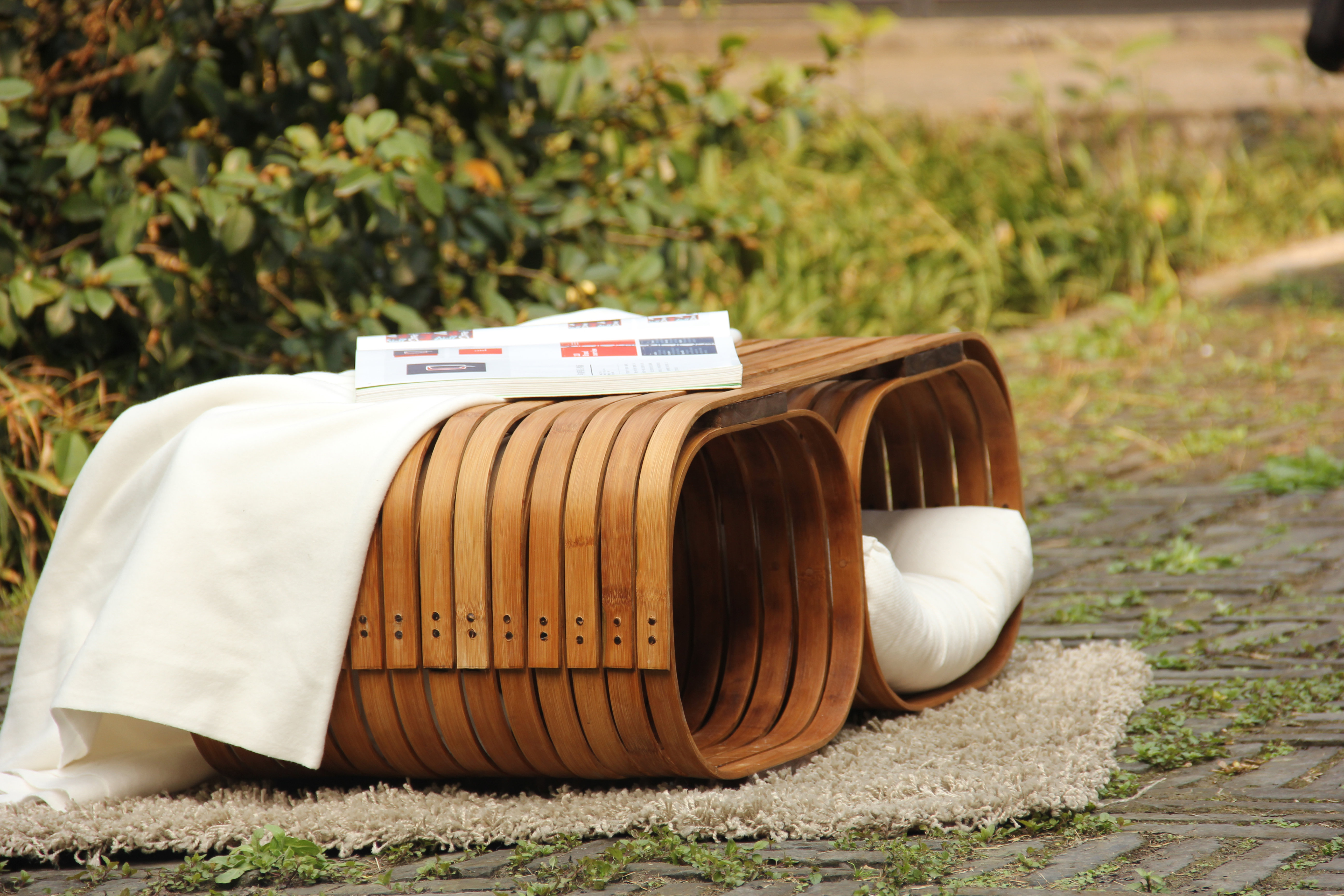 Sustainable development design course，bamboo furniture，