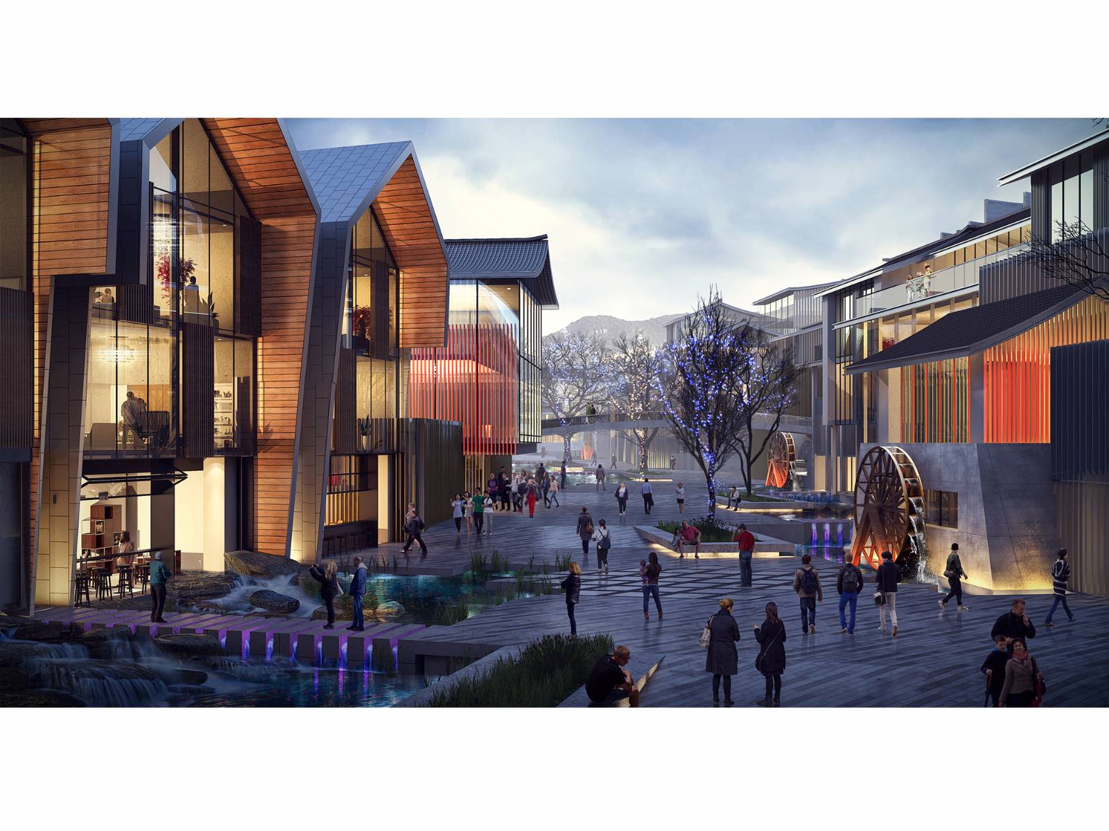 Commercial buildings，Design，Successful design competition，